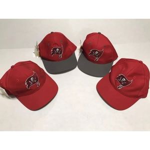 Vintage 90s TB Buccaneers Snapback Lot Of 4 NWT